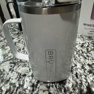 BrüMate Silver Insulated Mug